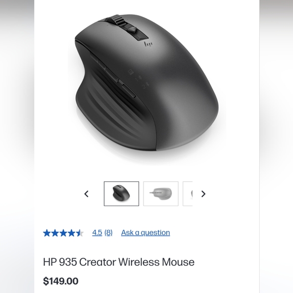 NEW HP 935 Creator Wireless Mouse - Picture 3 of 8